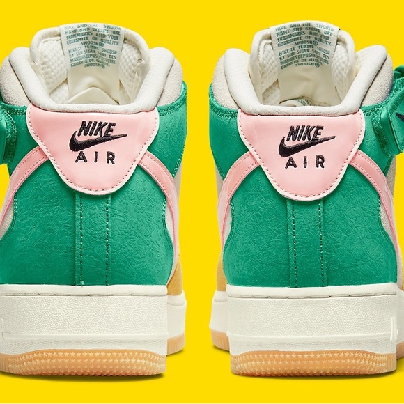 Nike Air Force 1 Mid NH 'Coconut Milk' Bleached Coral DR0158-100 AUTHENTIC NEW - Picture 11 of 15